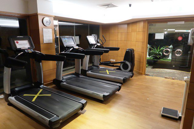 Orchard Hotel Gym Treadmills