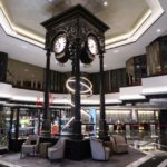 Orchard Hotel Lobby Tower Clock