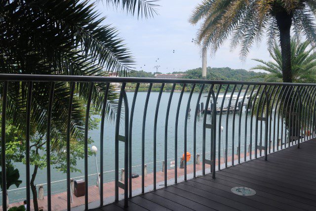 Views of Sentosa from Soup Restaurant (三盅两件) Vivocity