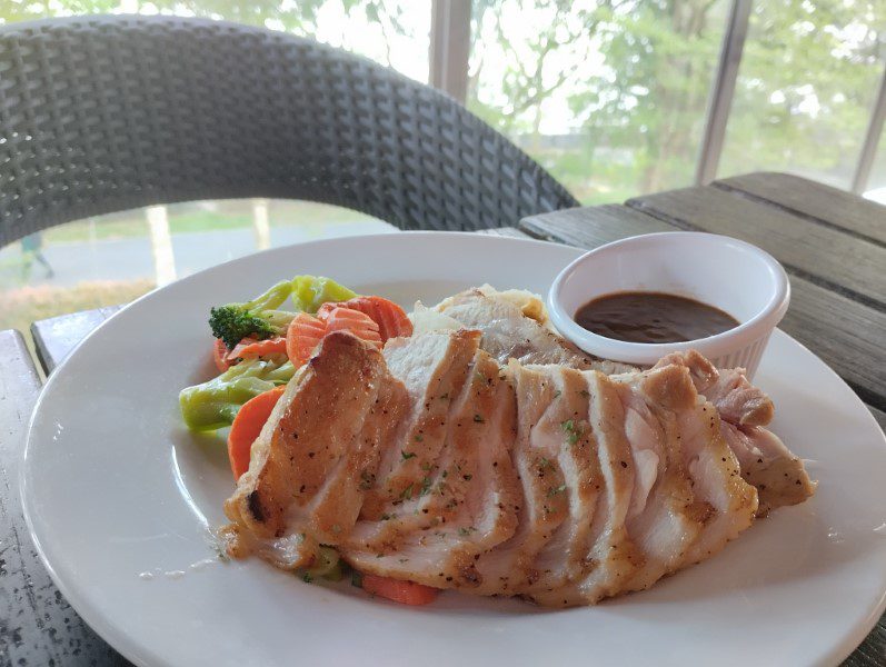 Georges by the Bay Punggol Settlement - grilled pork chop ($27.90 -> $13.95)