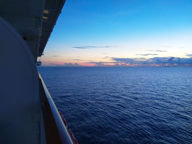 Beautiful sea views on Genting World Dream Cruise to Nowhere