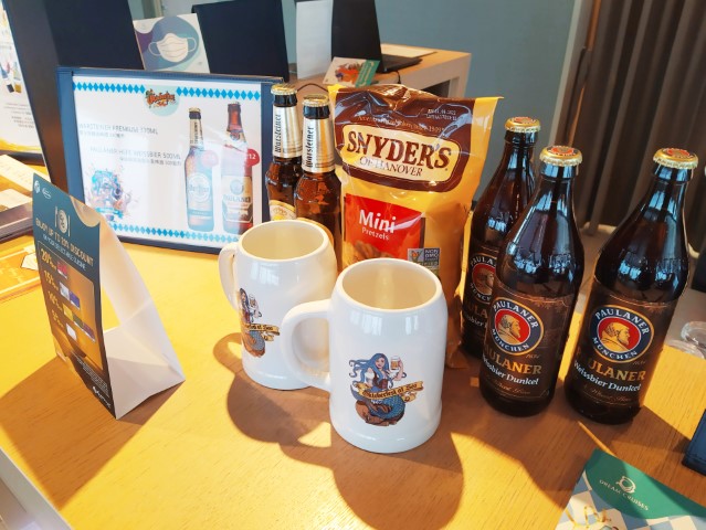 What's included in the Oktoberfest Beer Package on Dream Cruises