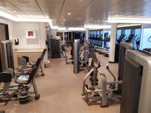 Facilities in Gym of Genting World Dream Cruise to Nowhere