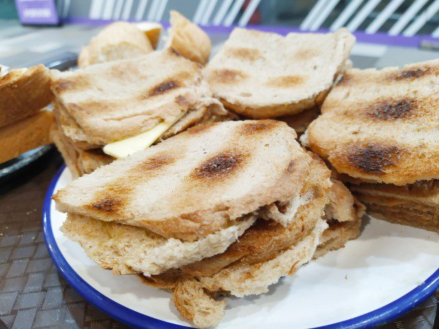 Kaya Butter and Kaya Peanut toasts from Ah Ye Kopi & Toast Junction Nine