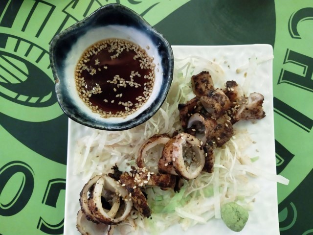 Beastro Singapore Review Shio Ika (Grilled Squid) $10