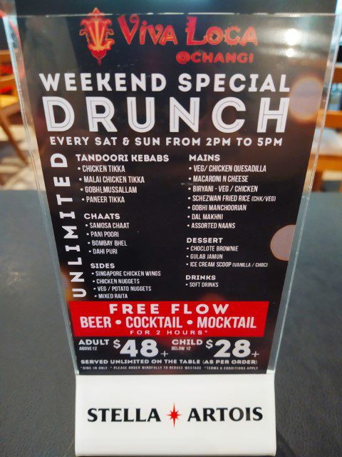 Weekend Special Drunch at Viva Loca @ Changi City Point The Oasis