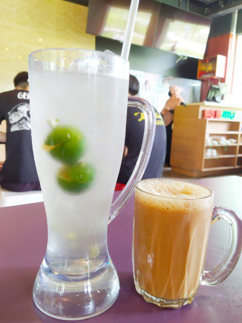 Limau Ice and Teh Halia from Springleaf Prata Place