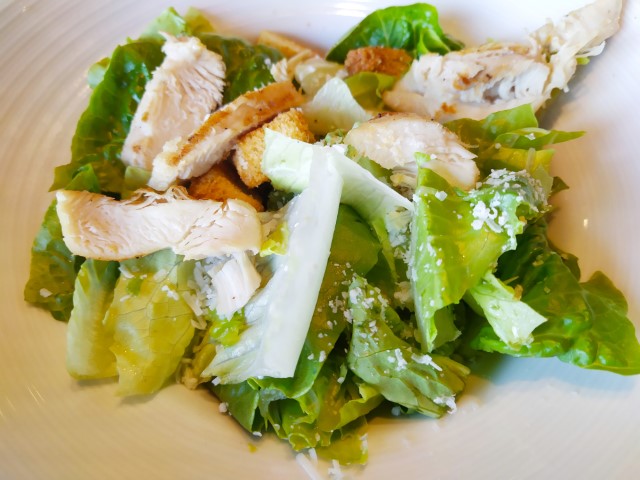 Royal Caribbean Cruise Lunch Day 2 Caesar's Salad with Chicken