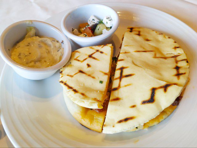 Royal Caribbean Cruise Lunch Day 2 Mediterranean Lamb Pita