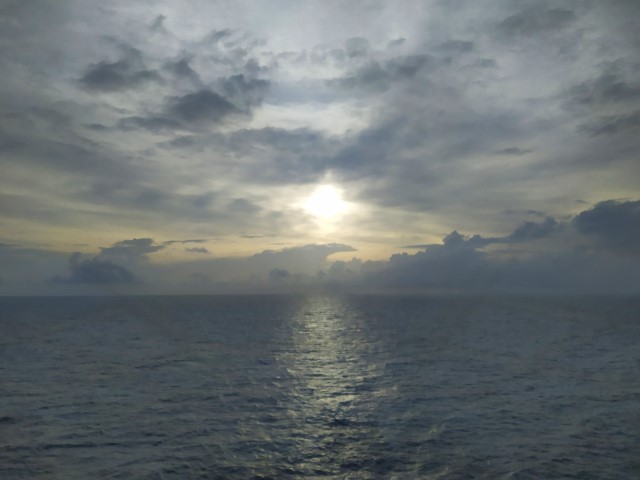Quantum of the Seas Solarium Sunset