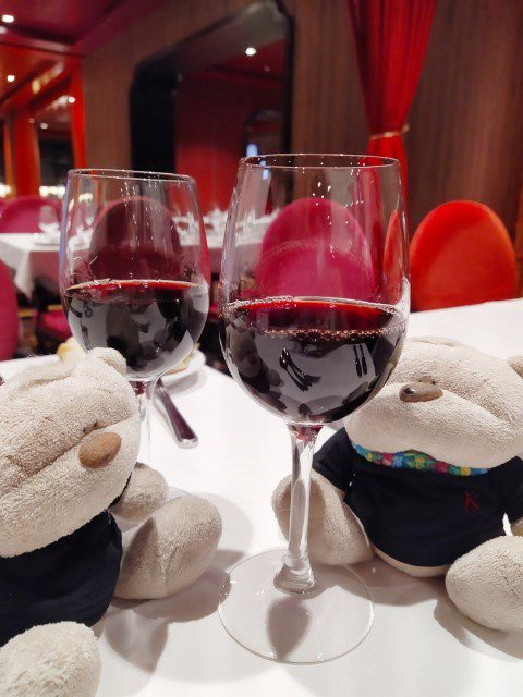 Delicious Rutini Trumpeter Malbec red wine at Main Dining Room Quantum of the Seas