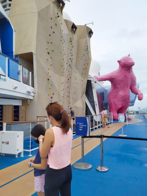 Quantum of the Seas Rock Wall - The Key Program