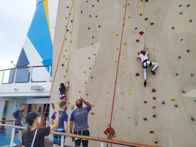 Quantum of the Seas Rockwall / Rock Climbing