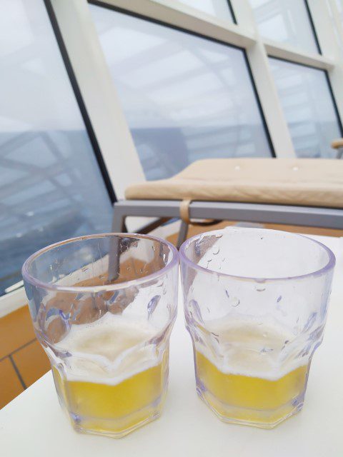 Naughty Alexandra Cocktail at Solarium Quantum of the Seas