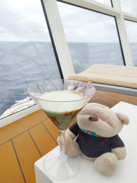 Chocolate Mint Cocktail at Solarium Quantum of the Seas