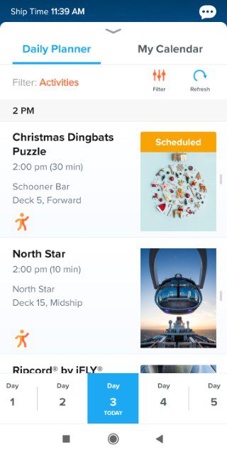 Christmas Dingbats Royal Caribbean Cruise