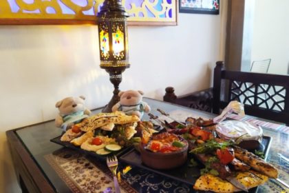 Maxim Grill (Cappadocia Turkish Restaurant) Meze Tabagi and Karisik Kebab Maxim