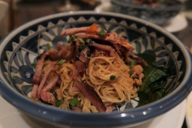 Mushroom Minced Meat Noodles Colony Seafood Dinner Buffet