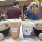 Milk Tea and Coffee with Milk at True Breakfast Cuppage Plaza