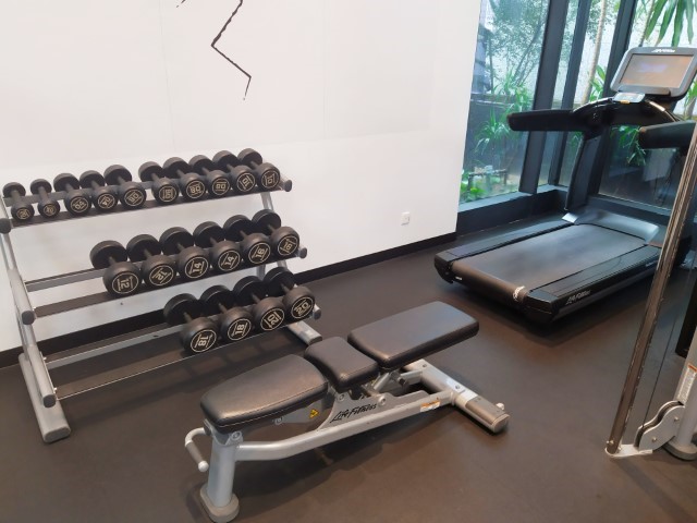 Gym at Yotel Singapore Staycation Review