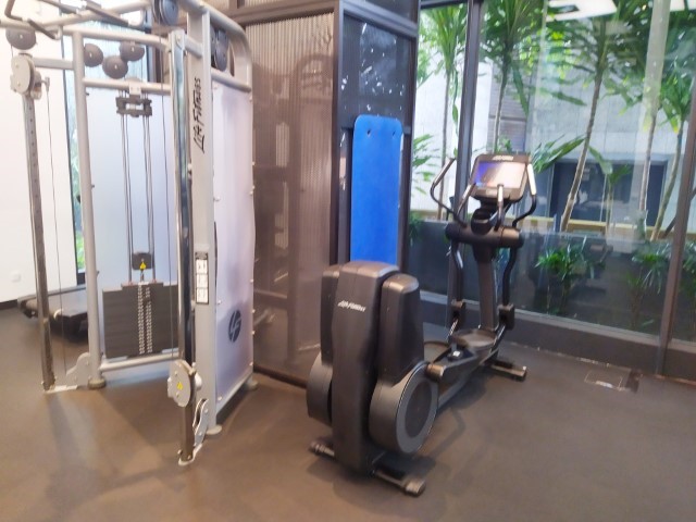 Gym Machines at Yotel Singapore Staycation Review