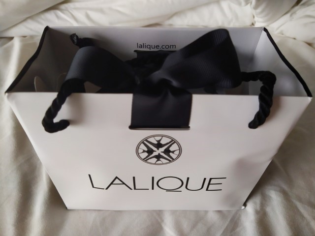 Lalique Encre Noire (Black Ink) Perfume from Lalique Singapore Branch Paragon