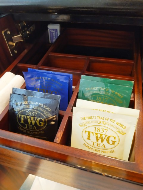 Selection of TWG Teas - InterContinental Singapore Staycation Review