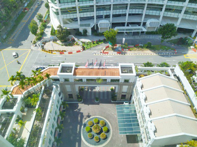 View of Entrance - InterContinental Singapore King Club Room Staycation Review