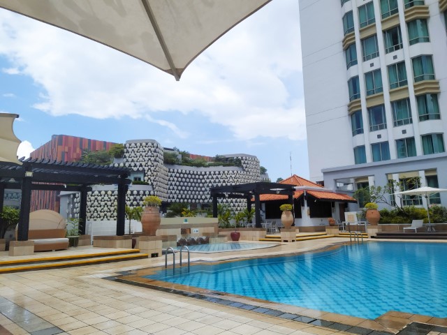 Pavilion at Swimming Pool of InterContinental Singapore