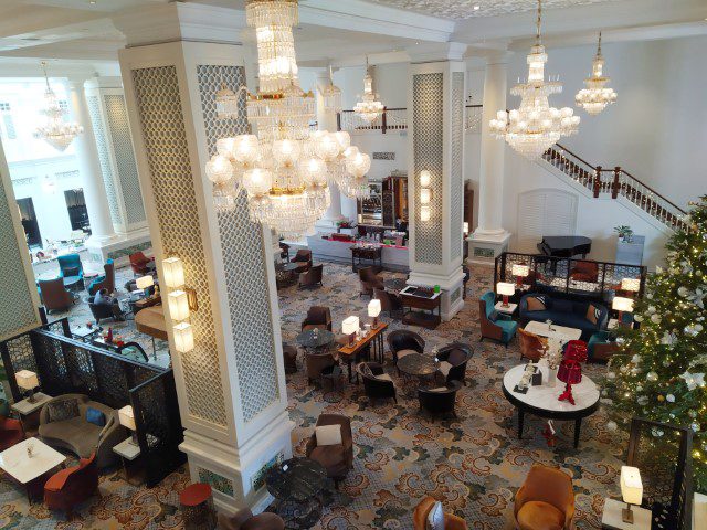 The Lobby Lounge InterContinental Singapore (View from above)