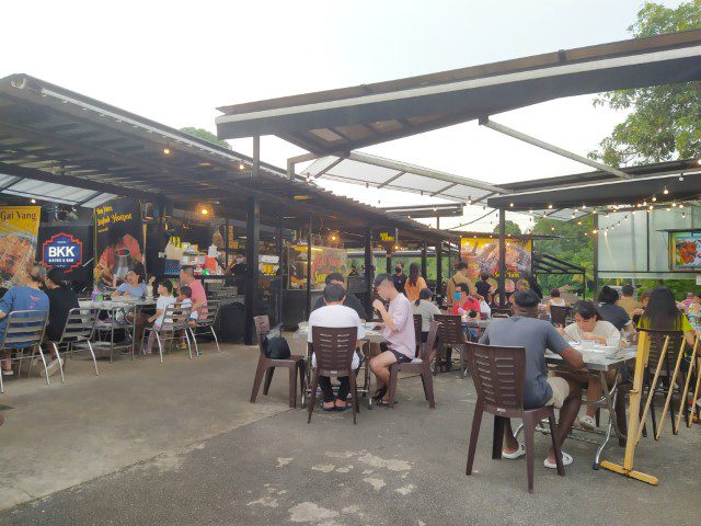 BKK Bistro and Bar ORTO Alfresco Seating Areas with Fairy Lights