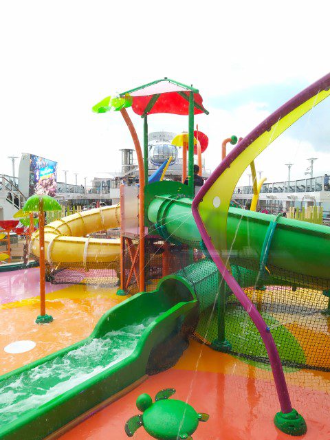 Spectrum of the Seas Kids Water Slide