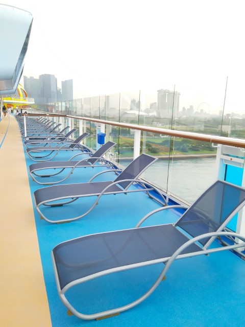 More deck chairs on Spectrum of the Seas
