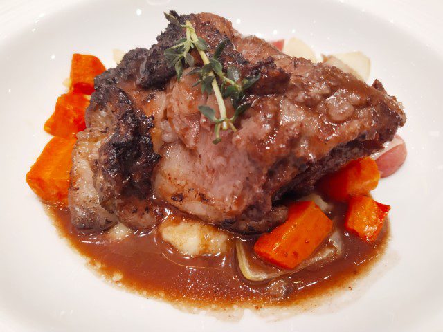 Beef short ribs Spectrum of the Seas Main Dining Room