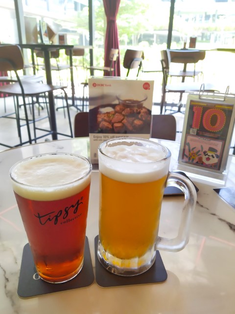 IPA and Frosty's Lager from Tipsy Panda