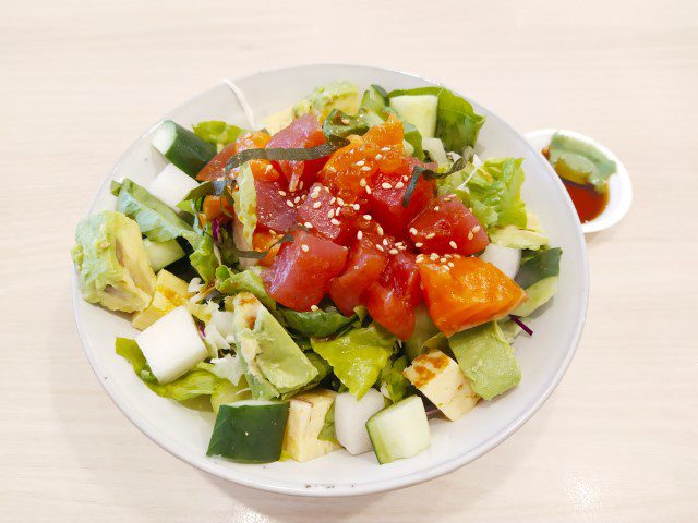 Wild about Wasabi poke bowl ($14.5)