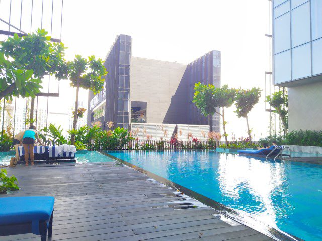 Check-in at Club Floor at Level 21 of Oasia Hotel Downtown