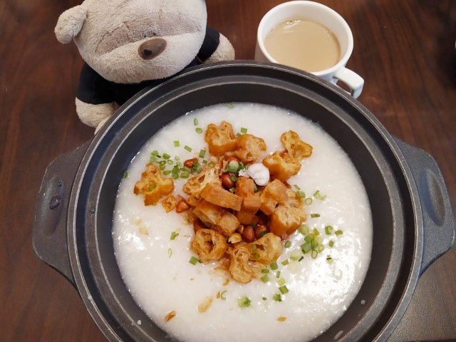 Hong Kong Boat Porridge Oasia Hotel Downtown Staycation Breakfast Review