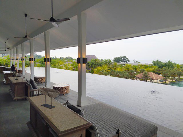 Check-in area at Anantara Desaru 