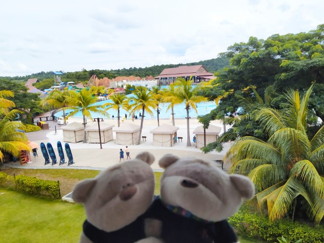 View of Adventure Waterpark Desaru from Lobby of Hard Rock Hotel Desaru Coast Hotel