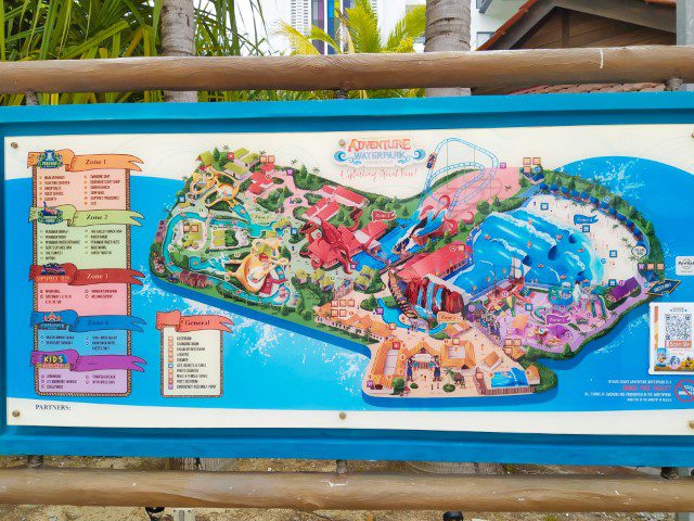 Map of Adventure Waterpark Desaru Coast