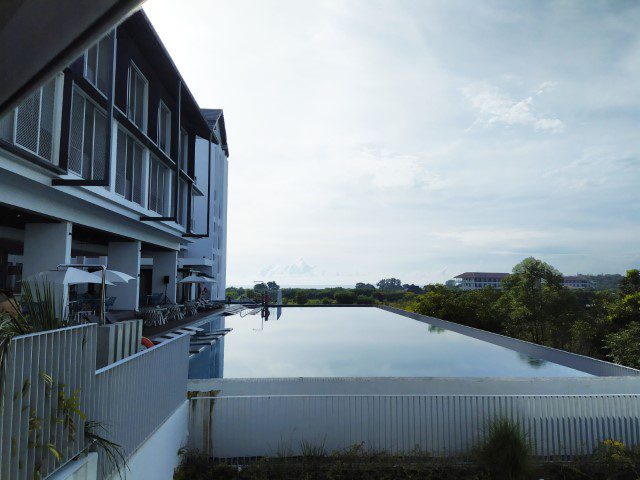 Hard Rock Desaru Hotel another view of the swimming pool