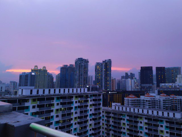 Sunset Hues from Skiver Sky Bar