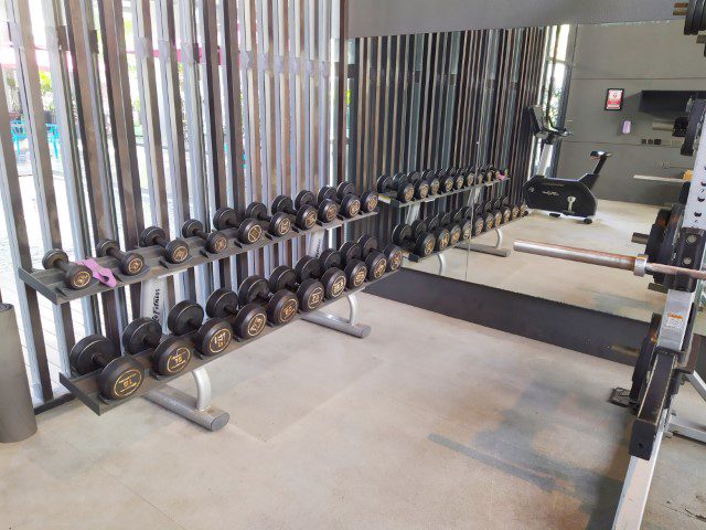 Studio M Hotel Gym - Free Weights