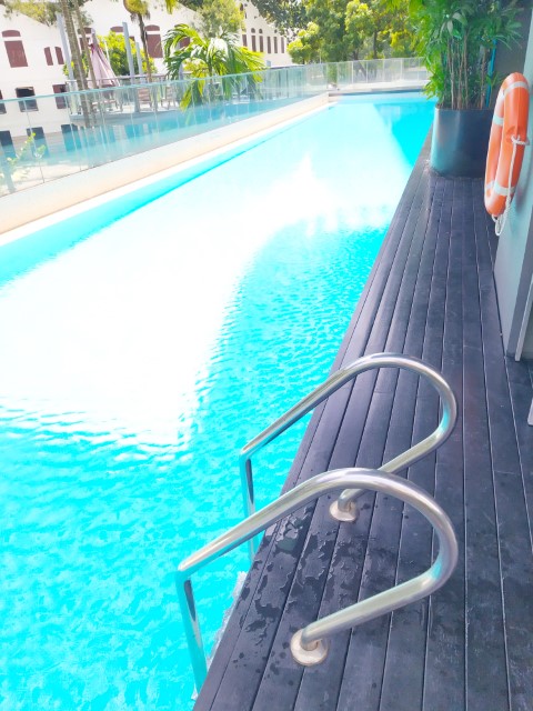 View of Lap Swimming Pool Studio M Hotel