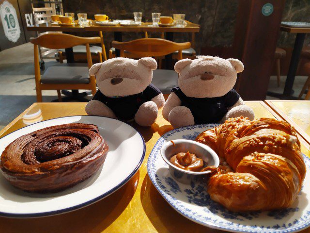 Tiong Bahru Bakery CHOCOLATE KOUIGN AMANN and Sourdough Croissant