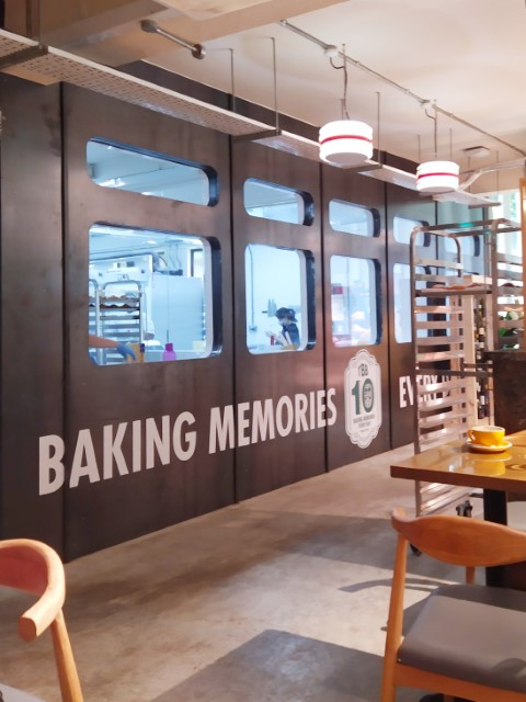 Inside Tiong Bahru Bakery Fort Canning Park