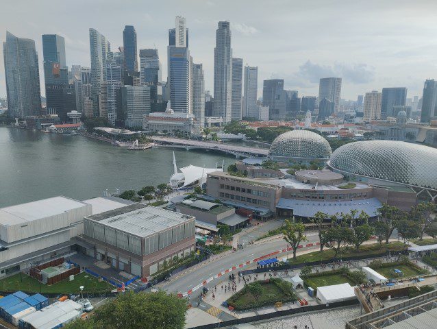 Crowds heading towards the Float @ Marina Bay for National Day Parade Preview