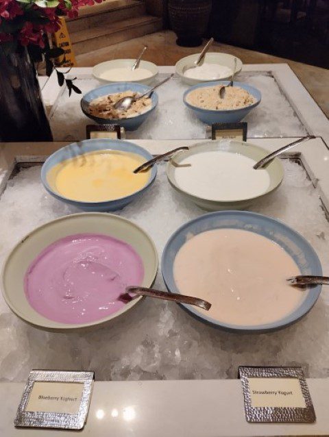 Mandarin Oriental Singapore Breakfast Buffet at Melt Cafe - Yoghurt