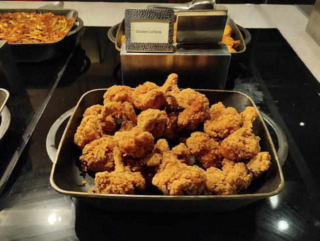 Mandarin Oriental Singapore Breakfast Buffet at Melt Cafe - Lollipop Chicken Drumlets